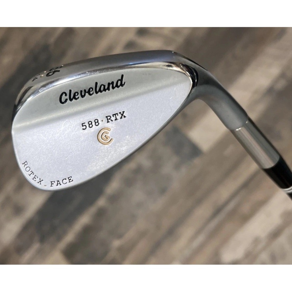 Cleveland 588 RTX Rotex Face Wedge 56*-14 Satin Wedge Flex Graphite Shaft RH